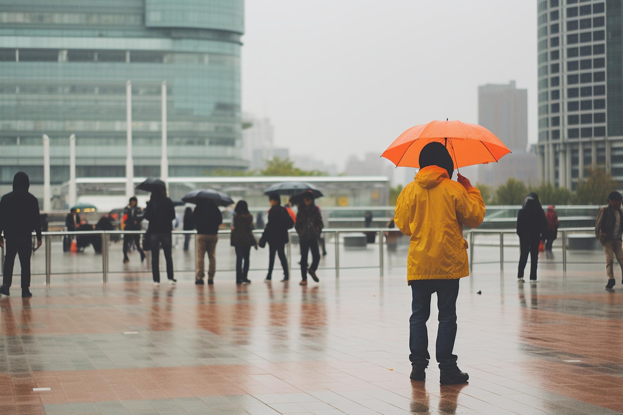 這週末的雨，好像特別針對下班那幾個小時