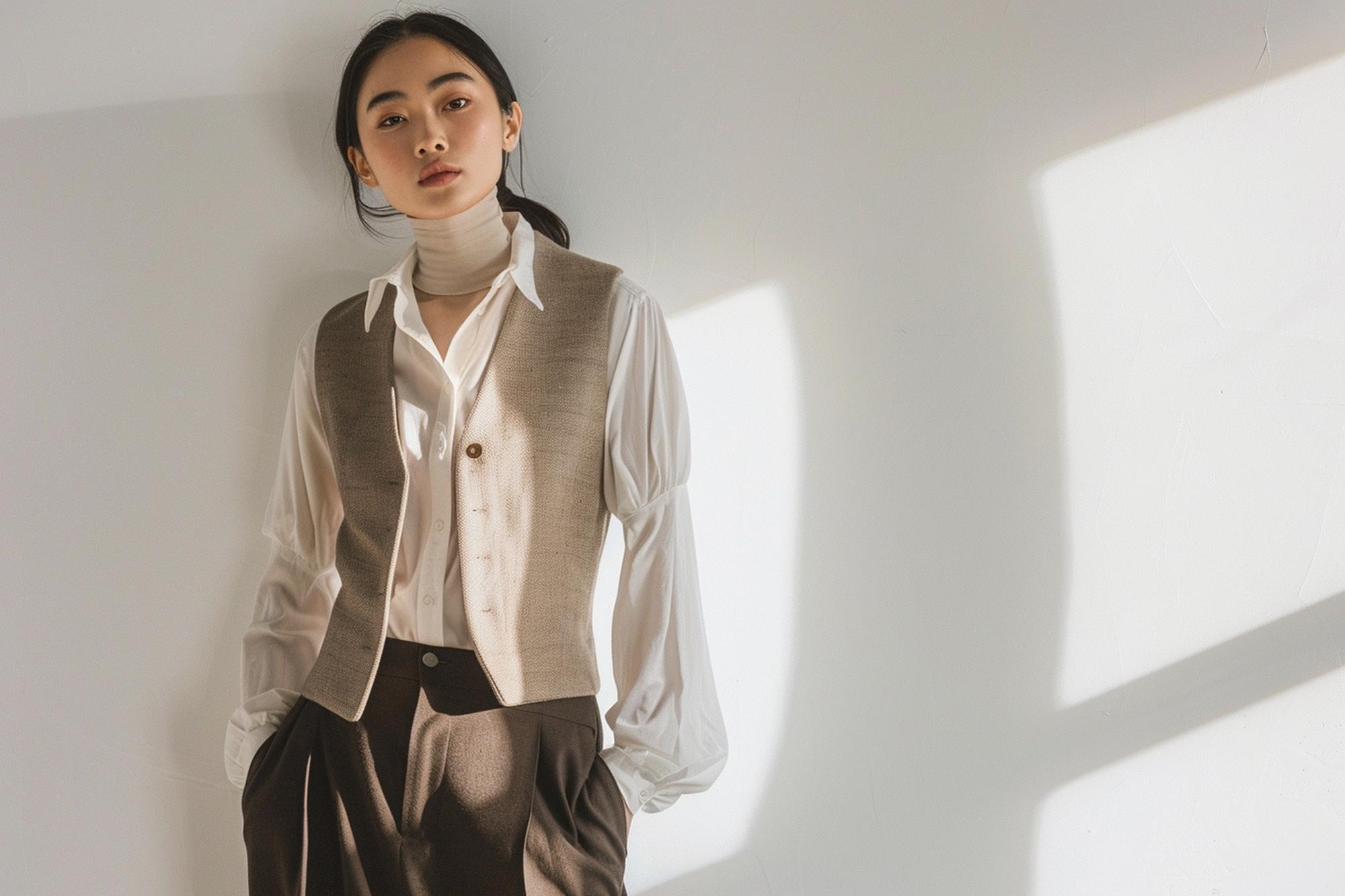 18歲Sophie的無Logo穿搭：當Z世代用「不證明」作為最強宣言