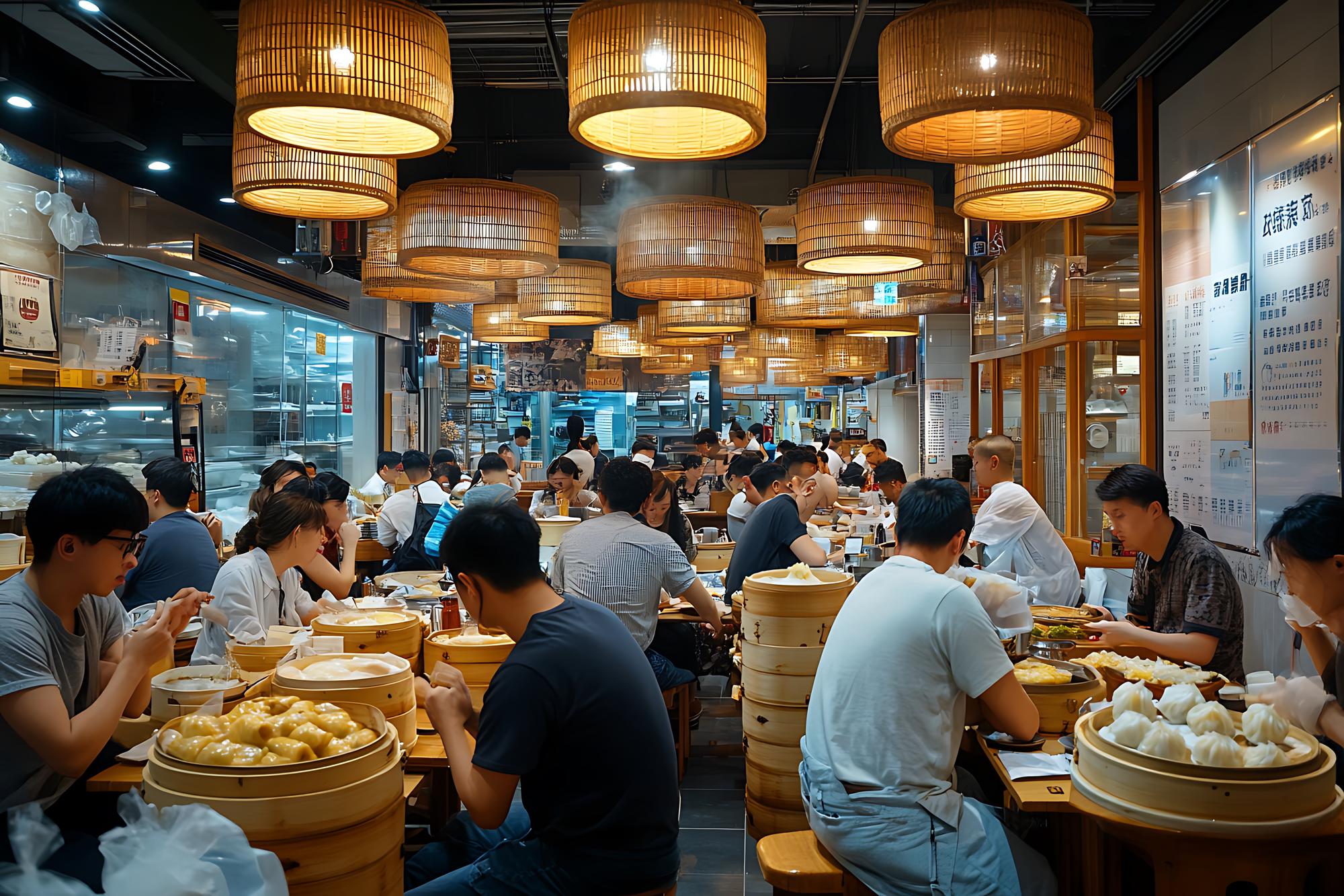 漢來美食北伐大巨蛋:福園台菜與名人坊的雙品牌布局